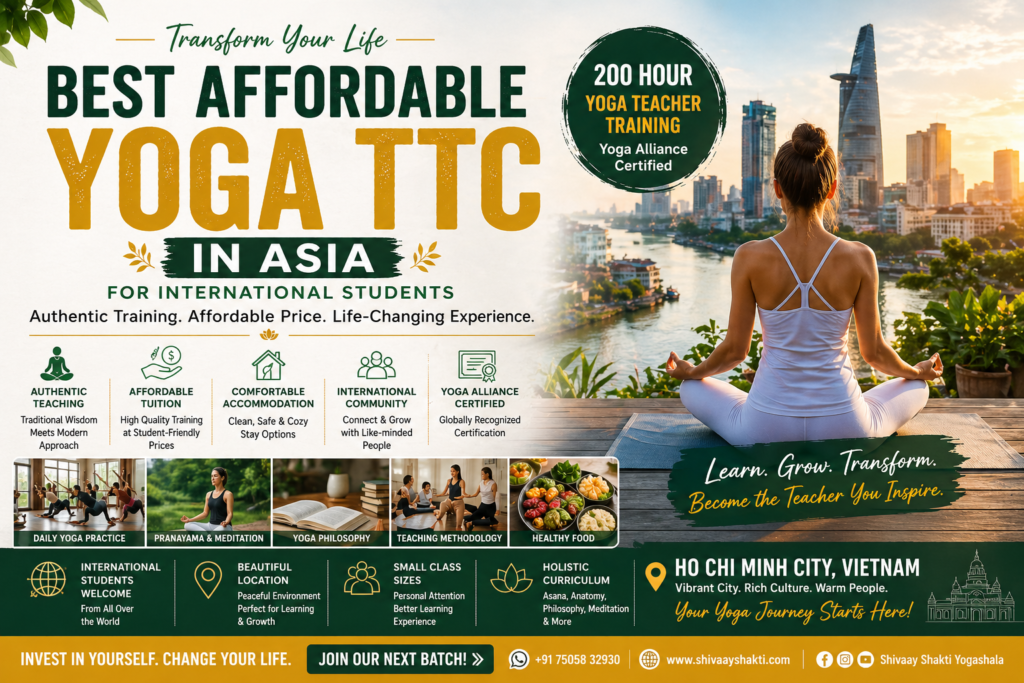 yoga Teacher Training Course in Asia