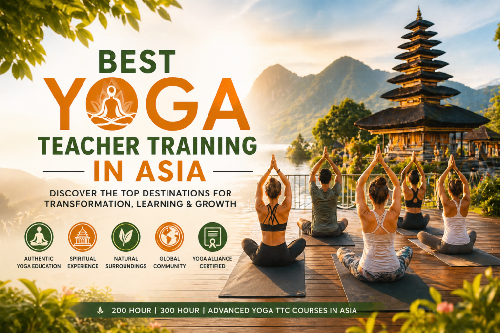 Best Yoga Teacher Training in Asia