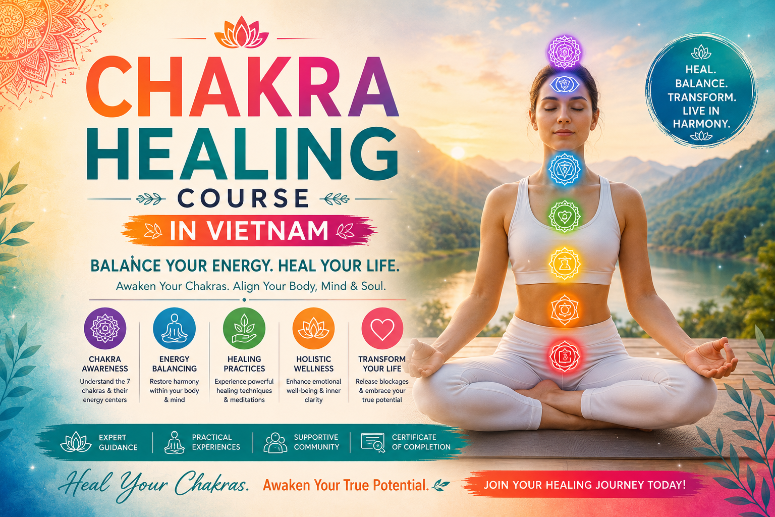 Chakra Healing Course in Vietnam
