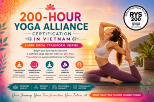 200-hour Yoga Alliance certification In Vietnam