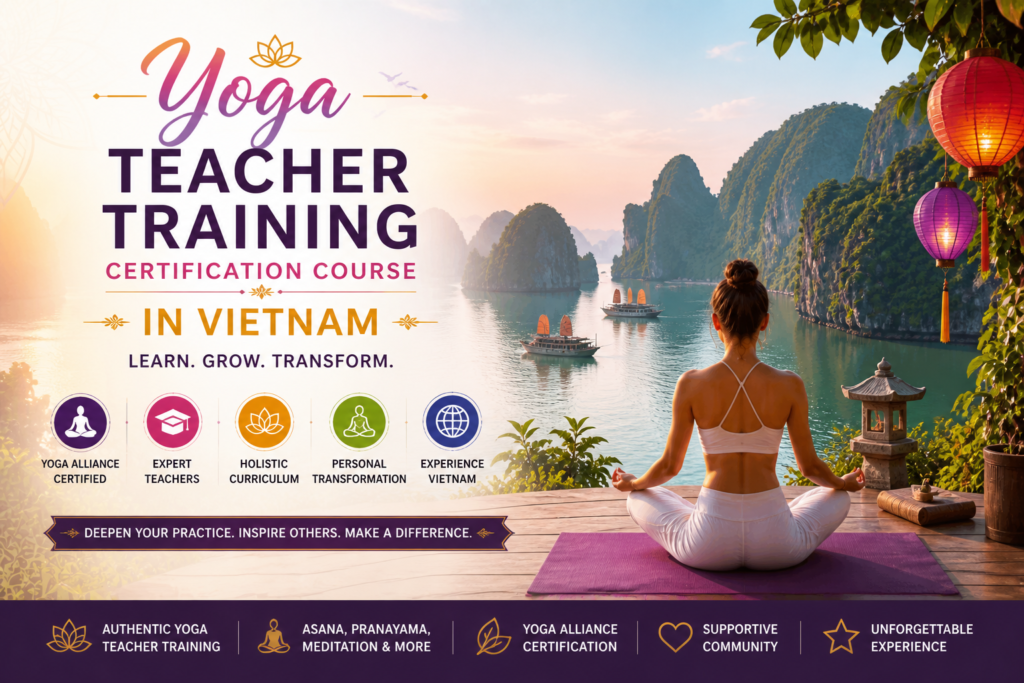 Yoga Teacher Training Certification Course In Vietnam