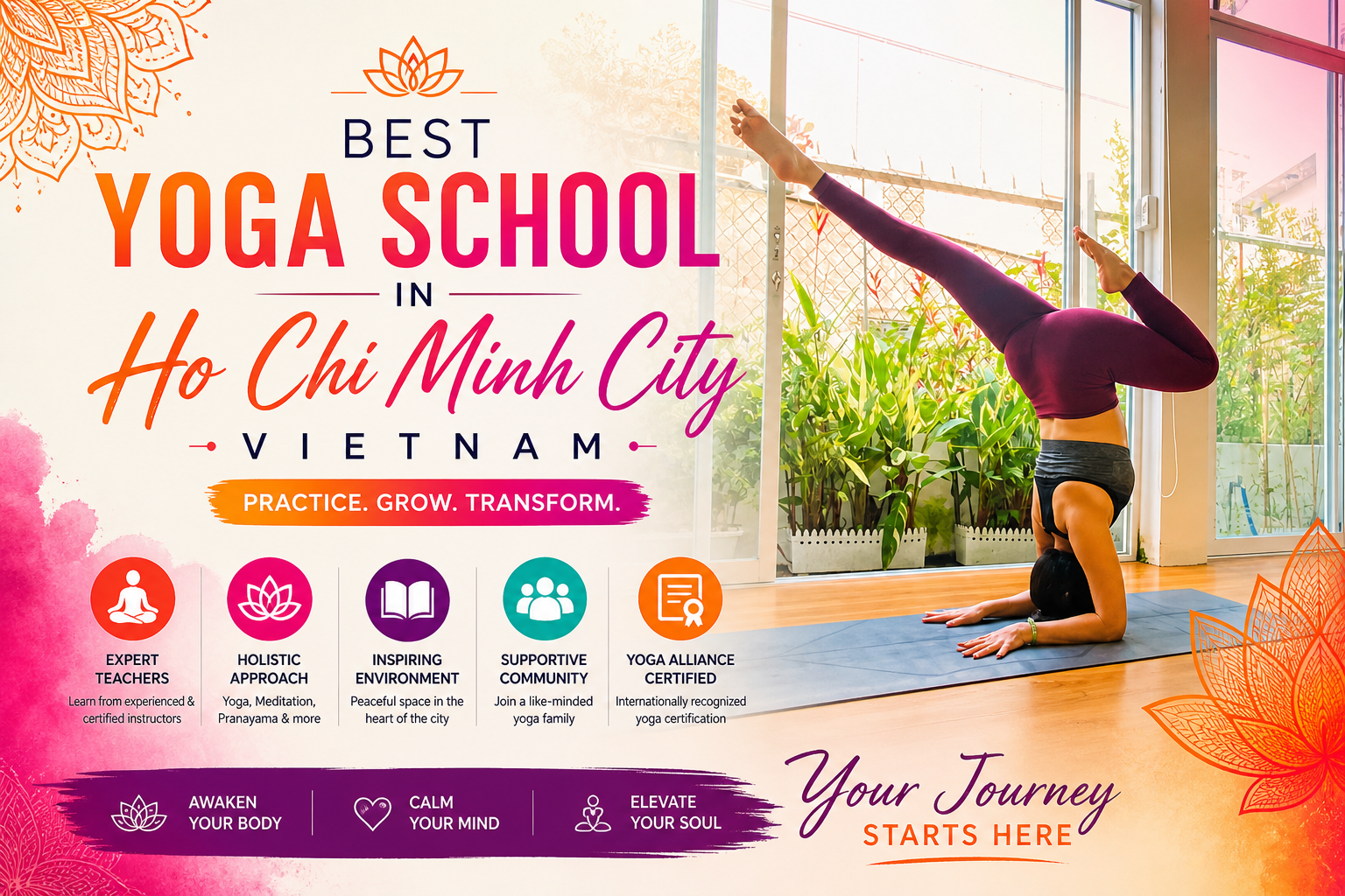 Best Yoga School In Ho Chi Minh City Vietnam