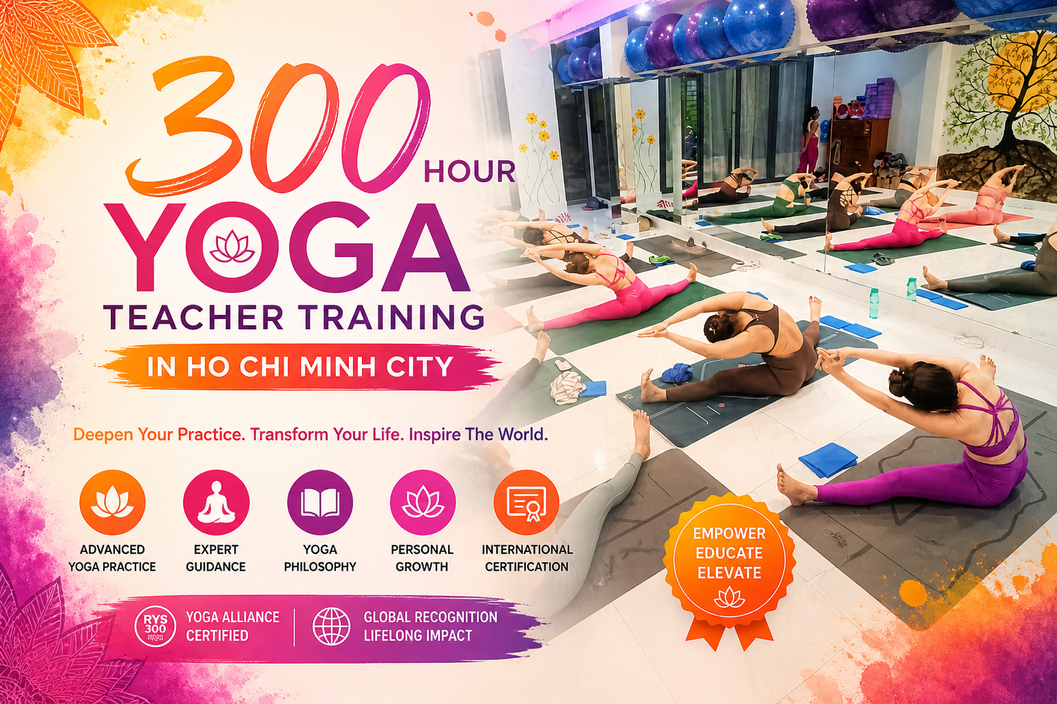 300 Hour Yoga Teacher Training In Ho Chi Minh City